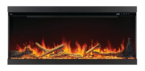 50" FlexMount Electric Fireplace with Wi-Fi, Voice & App Control, Built-In or Wall Mount