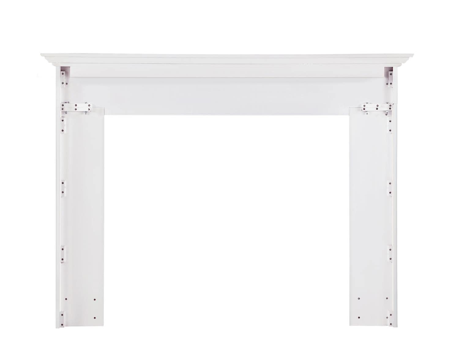 Pearl Mantels 540-56 Marshall Fireplace Mantel Surround MDF, White Paint