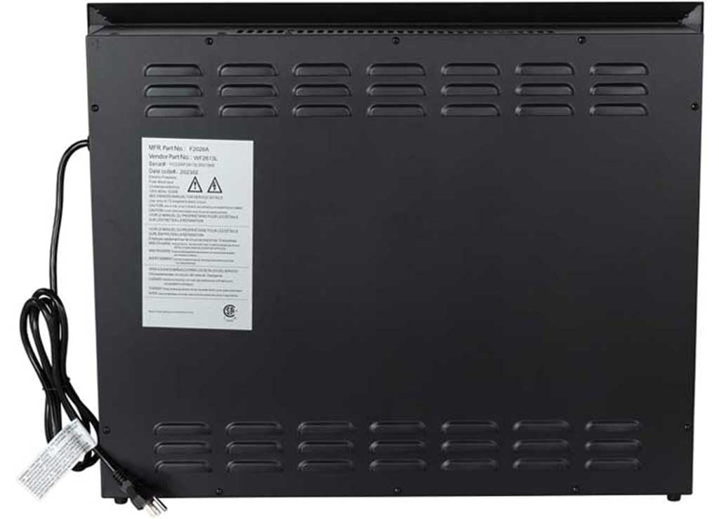 Greystone - Greystone 26" Electrical Fireplace, Remote, and Trim KIT, Curved