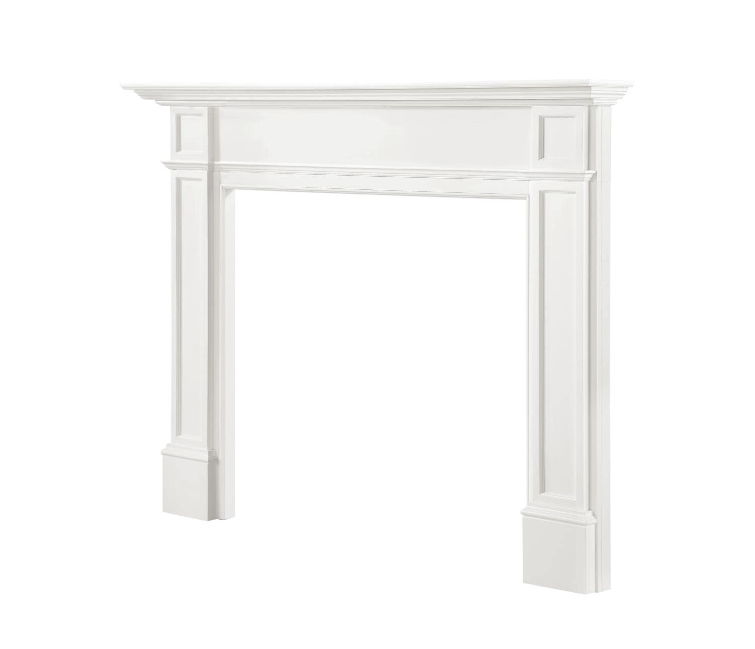 Pearl Mantels 540-56 Marshall Fireplace Mantel Surround MDF, White Paint