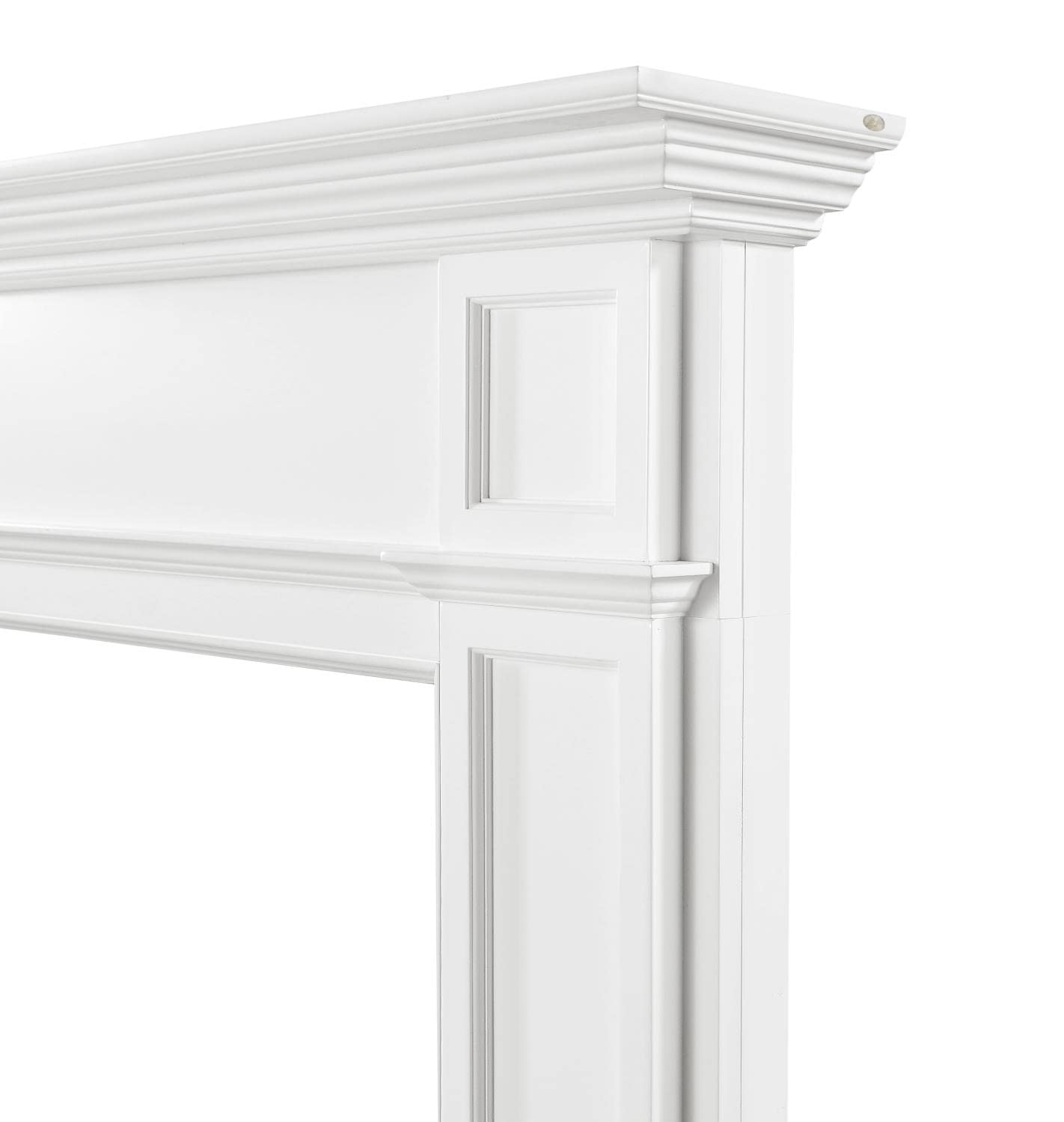 Pearl Mantels 540-56 Marshall Fireplace Mantel Surround MDF, White Paint