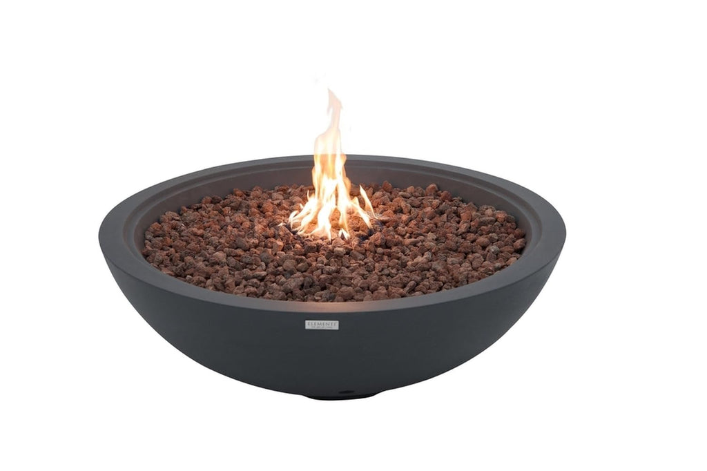 Square Outdoor Fire Pit Table with Canvas Cover & Lava Rocks for Patio and Backyard Use