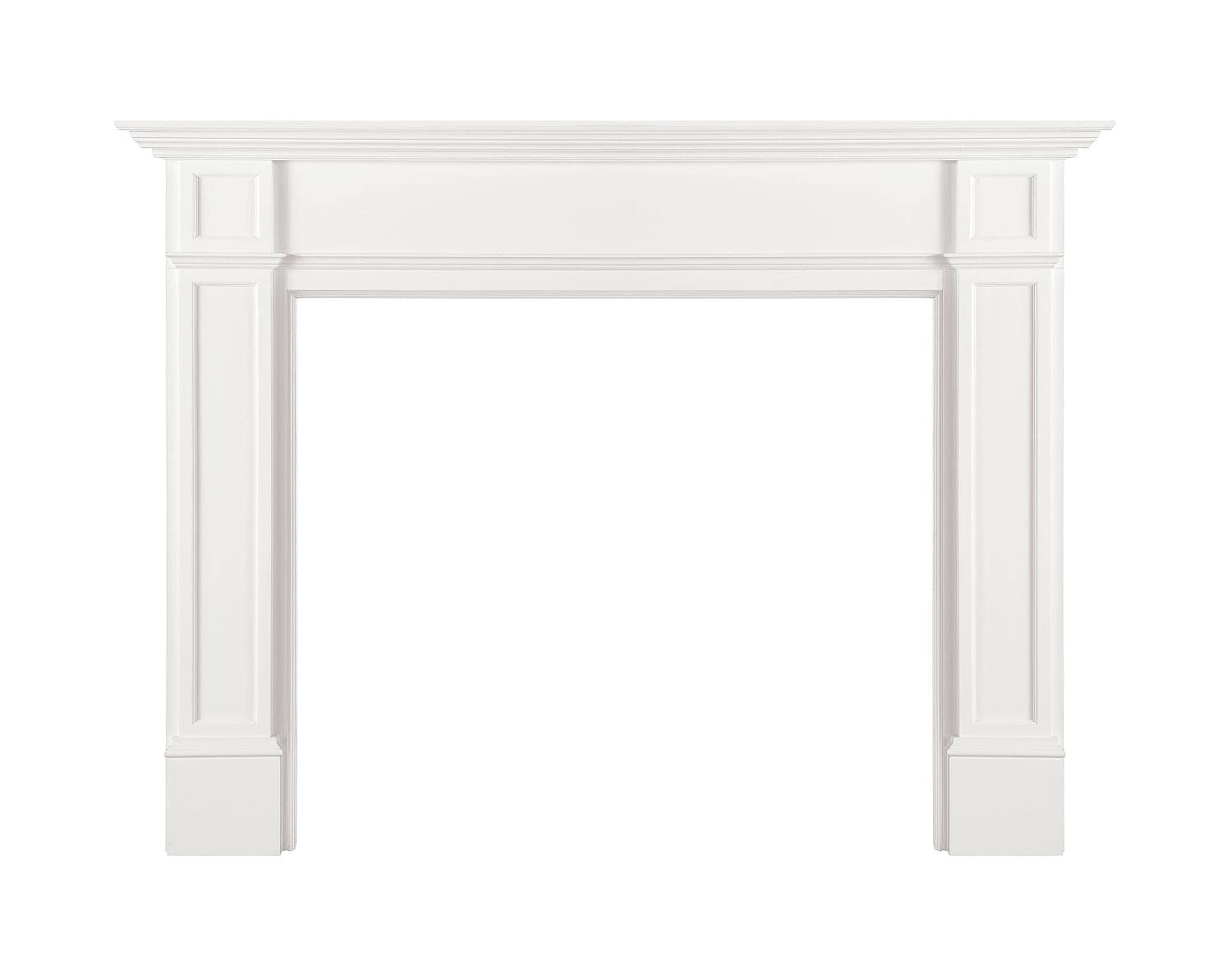 Pearl Mantels 540-56 Marshall Fireplace Mantel Surround MDF, White Paint
