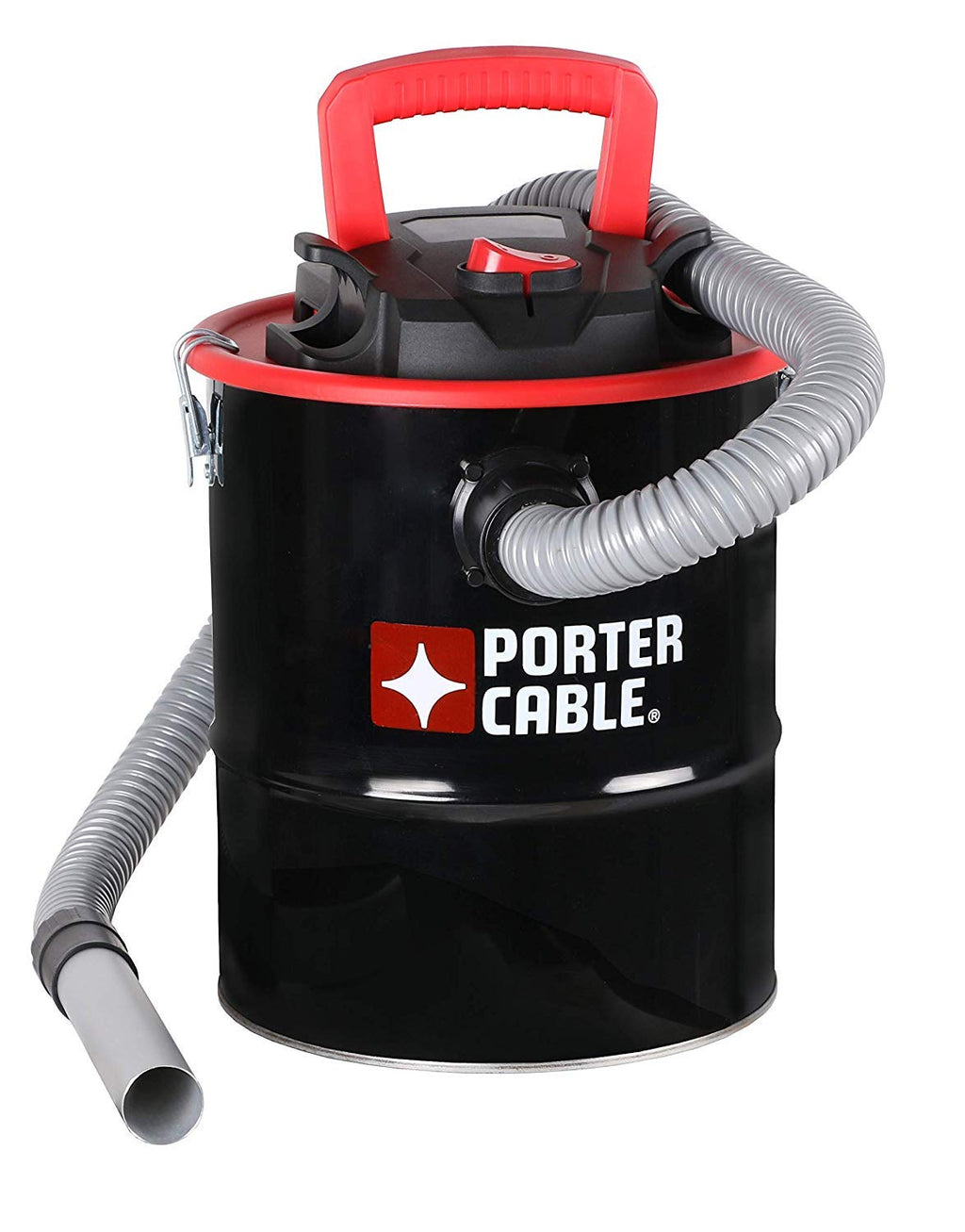 4 Gallon Ash Vacuum with Powerful Suction for Fireplaces, Stoves & Fire Pits, Black