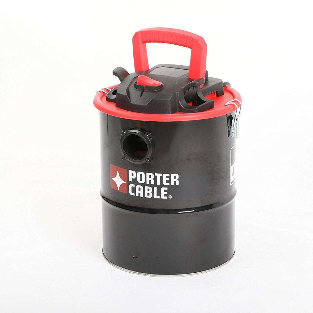 4 Gallon Ash Vacuum with Powerful Suction for Fireplaces, Stoves & Fire Pits, Black