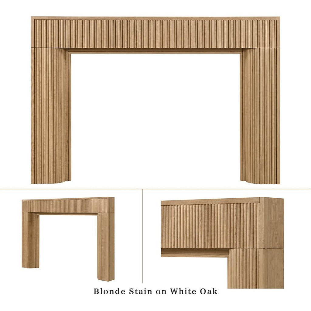 Modern Ember Hazel Wood Fireplace Mantel Surround Kit - Parent