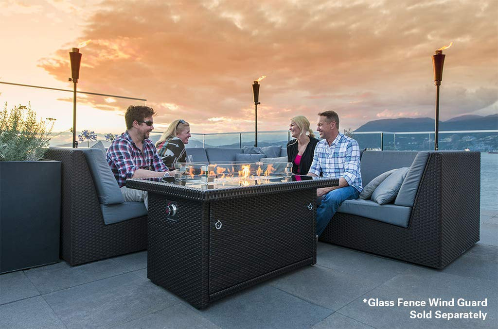 Outland Living Outdoor Propane Gas Fire Pit Table