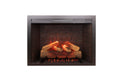 26" Electric Fireplace Insert with Infrared Heating, Wi-Fi App, Remote Control & Realistic Flame