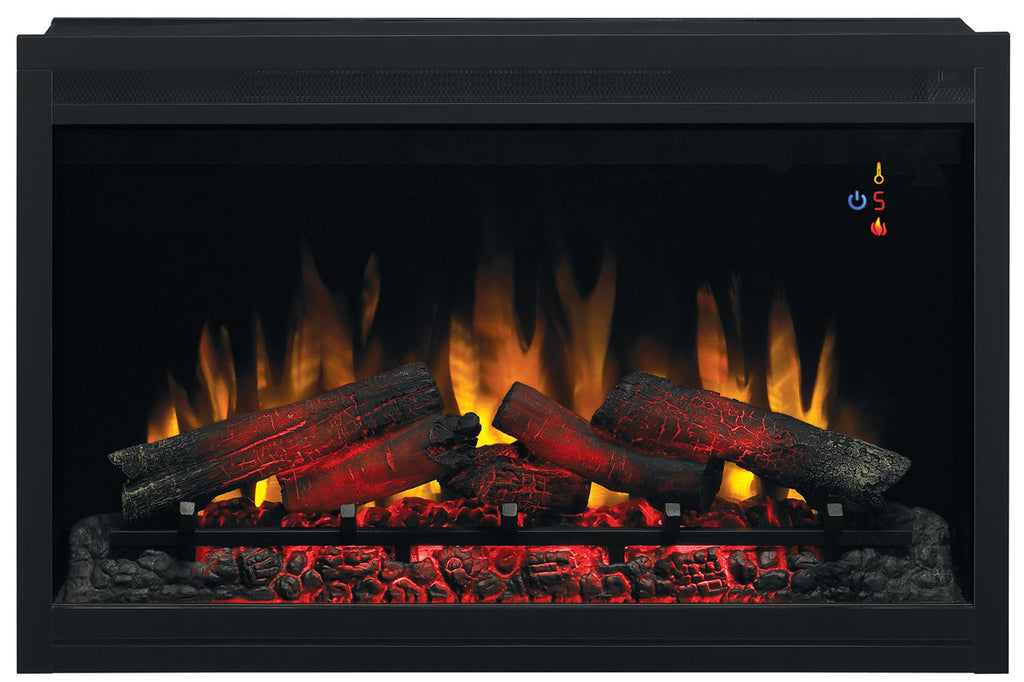 ClassicFlame Traditional Built-in Electric Fireplace Insert