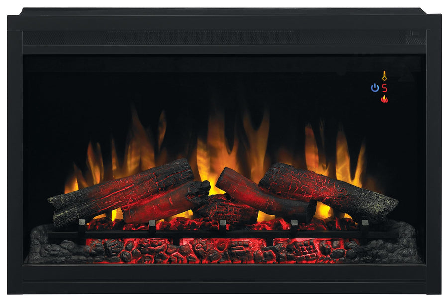 ClassicFlame Traditional Built-in Electric Fireplace Insert