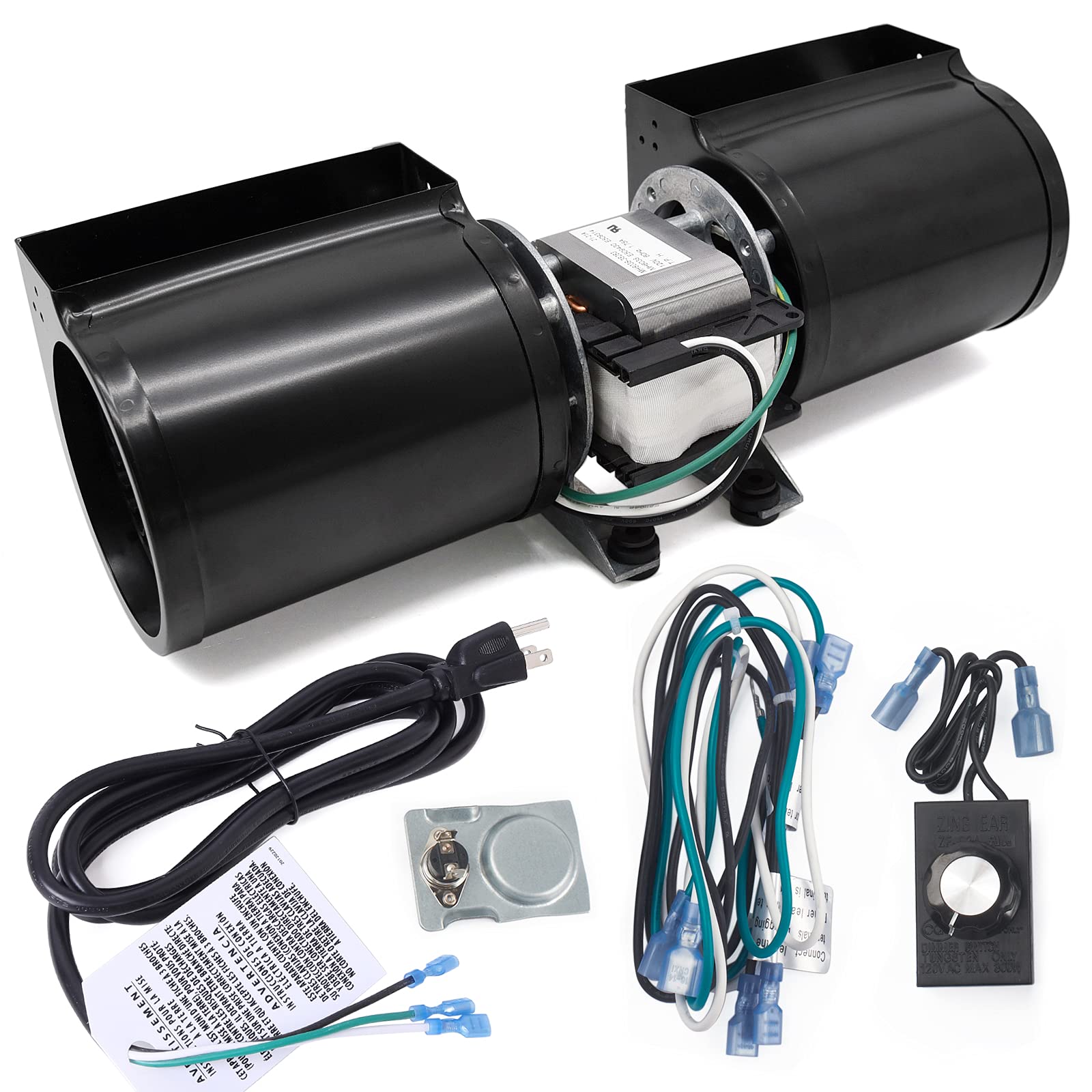 GFK-160 Fireplace Blower Fan Kit for Select Gas Fireplaces, Universal Replacement Design