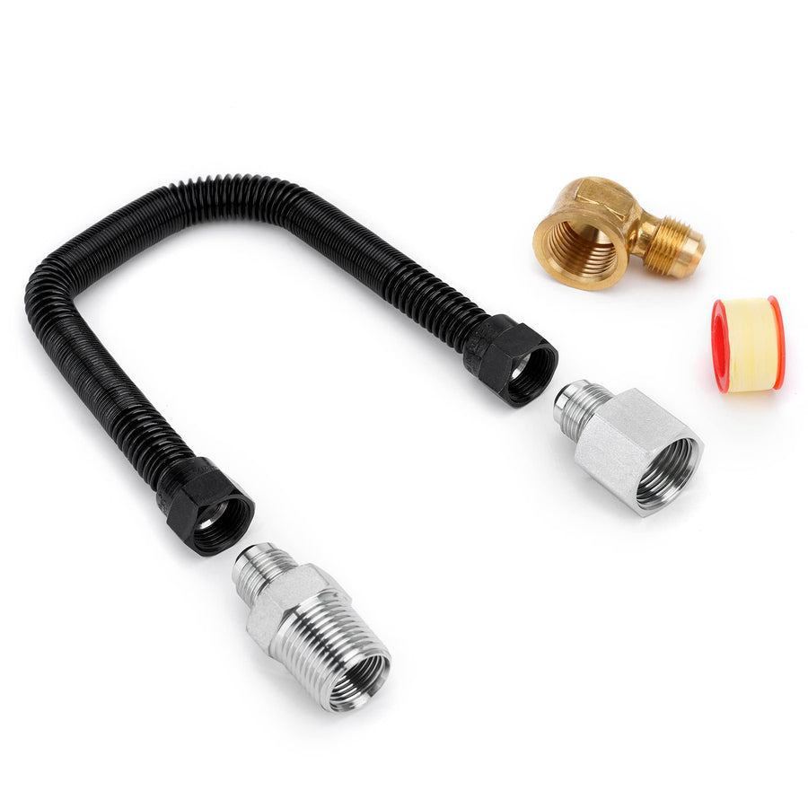 Stanbroil 3/8" Non-Whistle Flexible Flex Gas Line