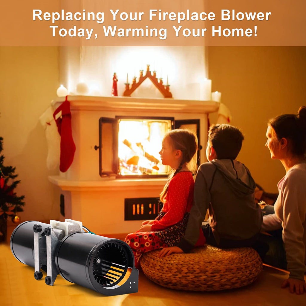 GFK-160 Fireplace Blower Fan Kit for Select Gas Fireplaces, Universal Replacement Design