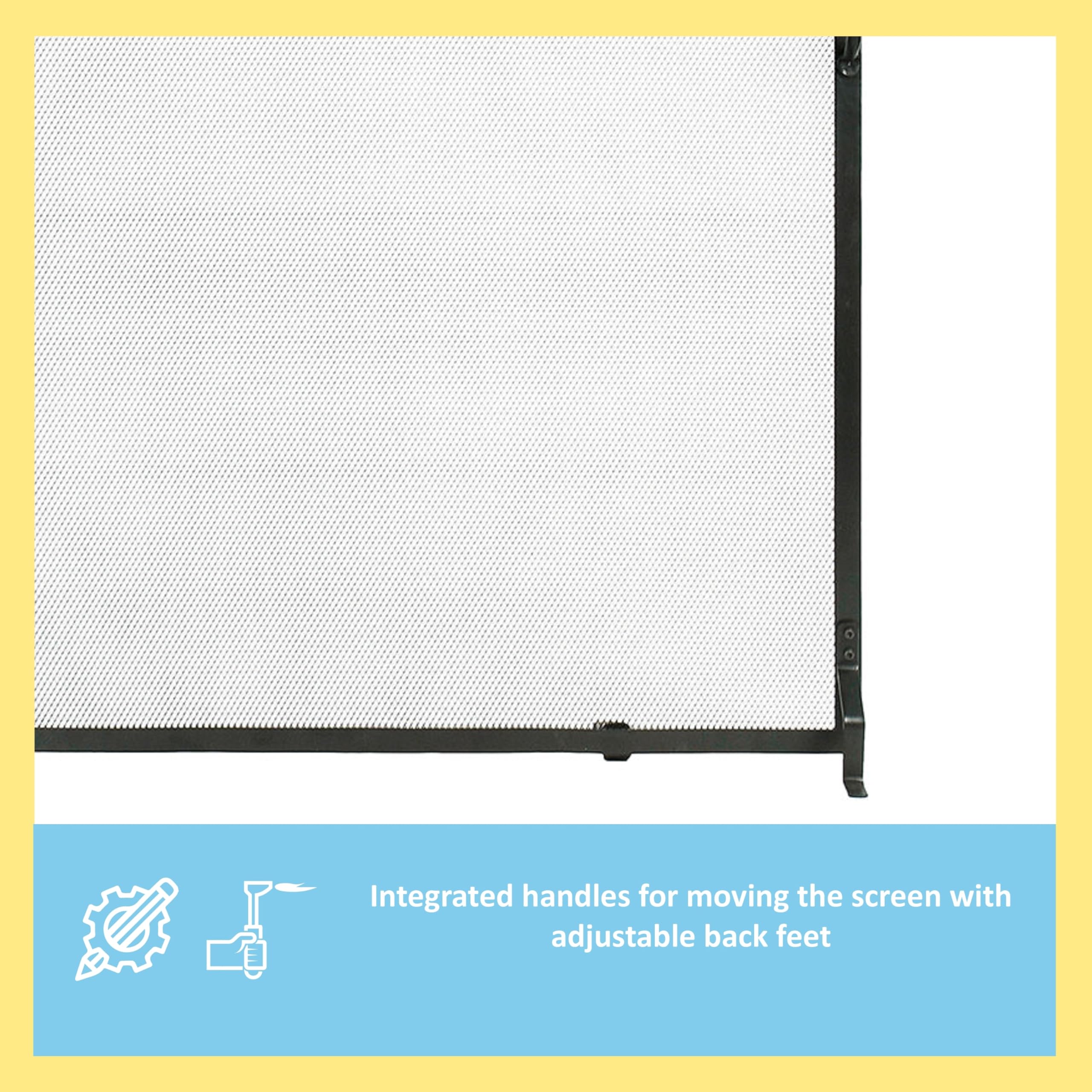 Minuteman International SA-3830 Plain by Design Fireplace Screen
