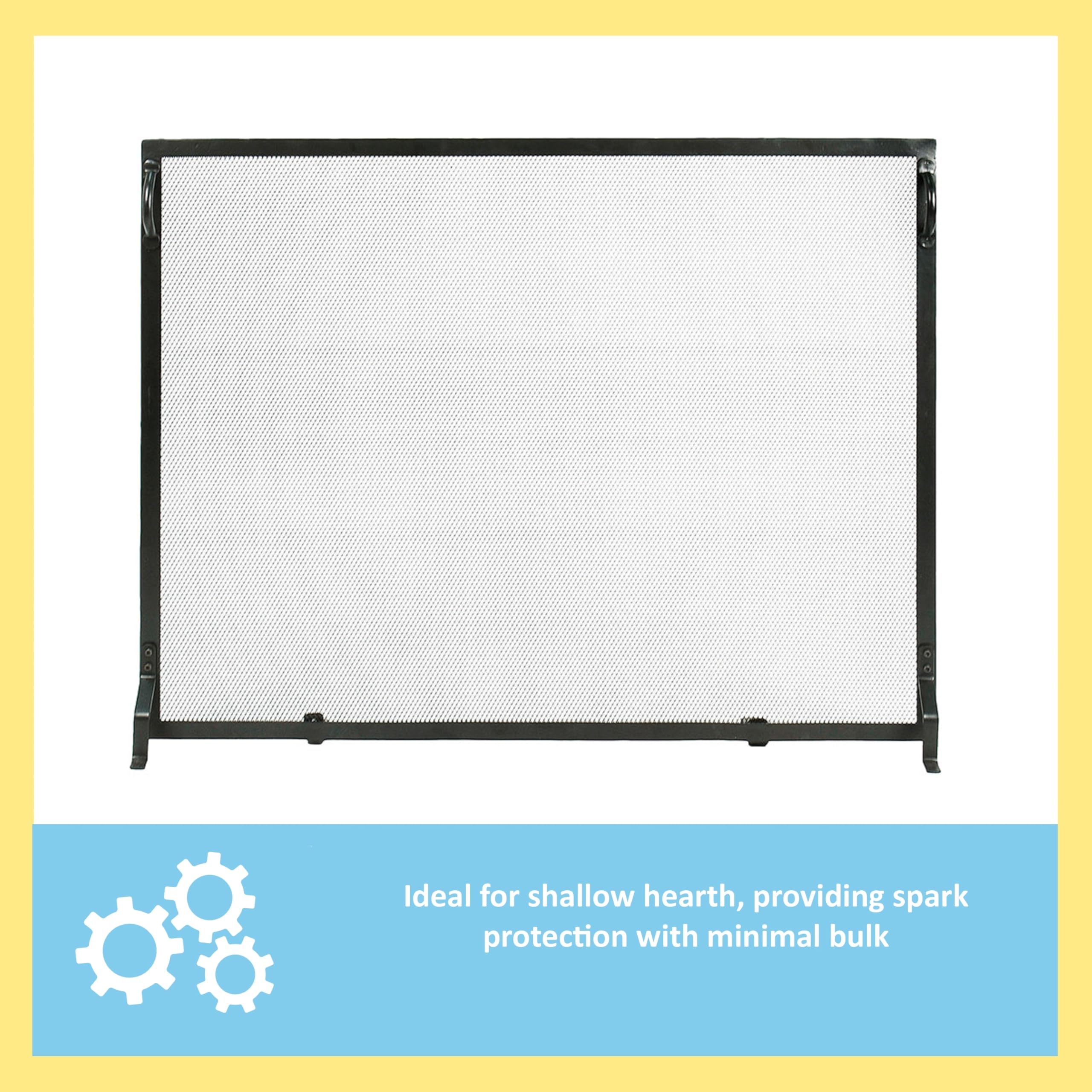 Minuteman International SA-3830 Plain by Design Fireplace Screen