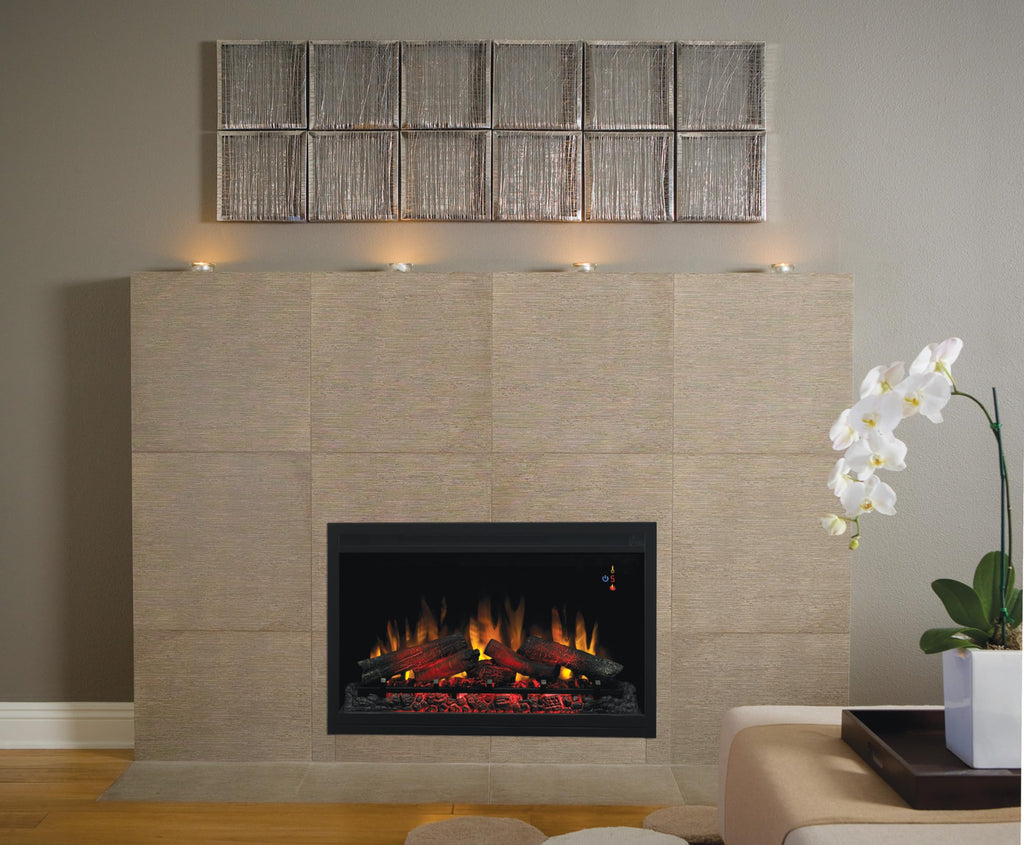 ClassicFlame Traditional Built-in Electric Fireplace Insert