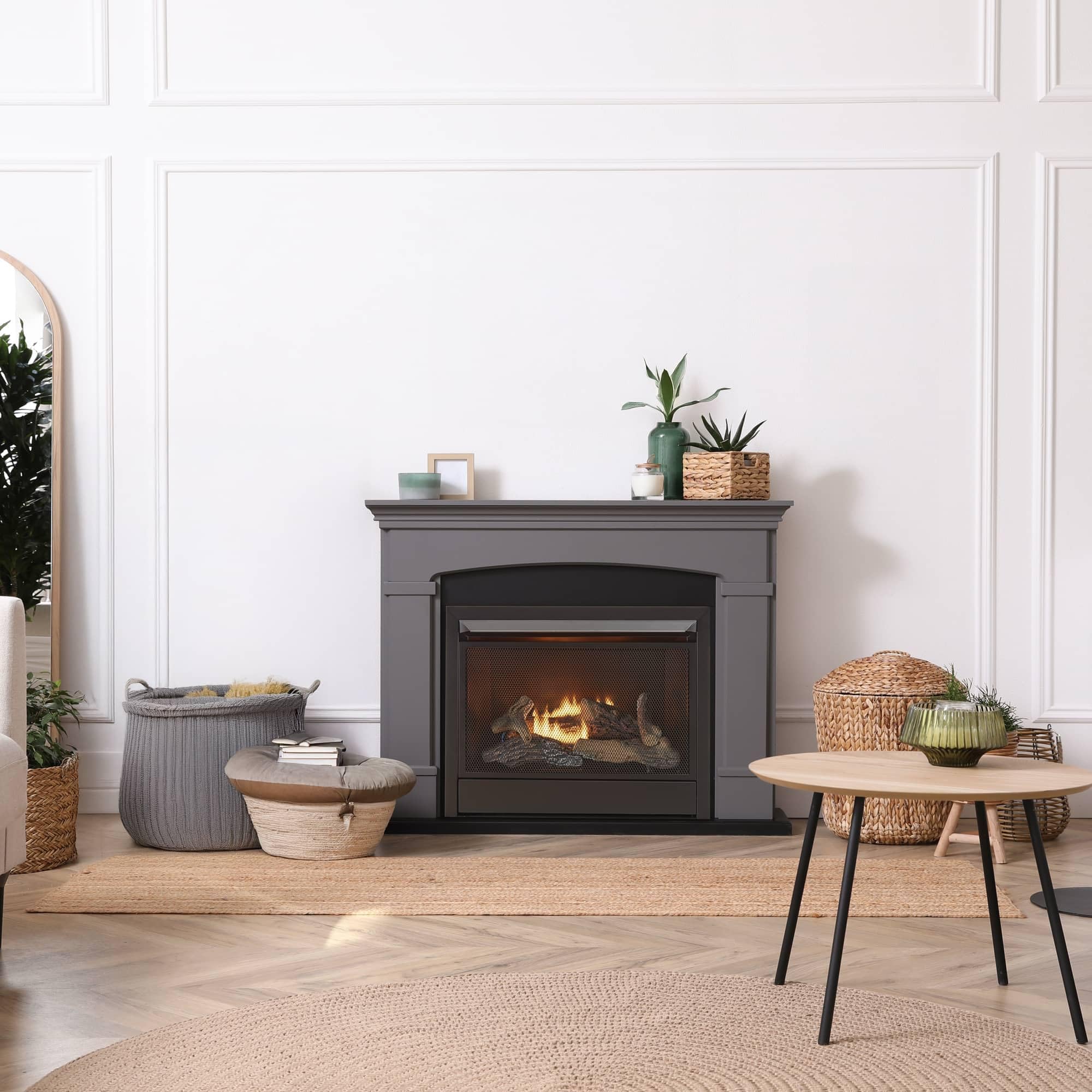 300 SF Fireplace