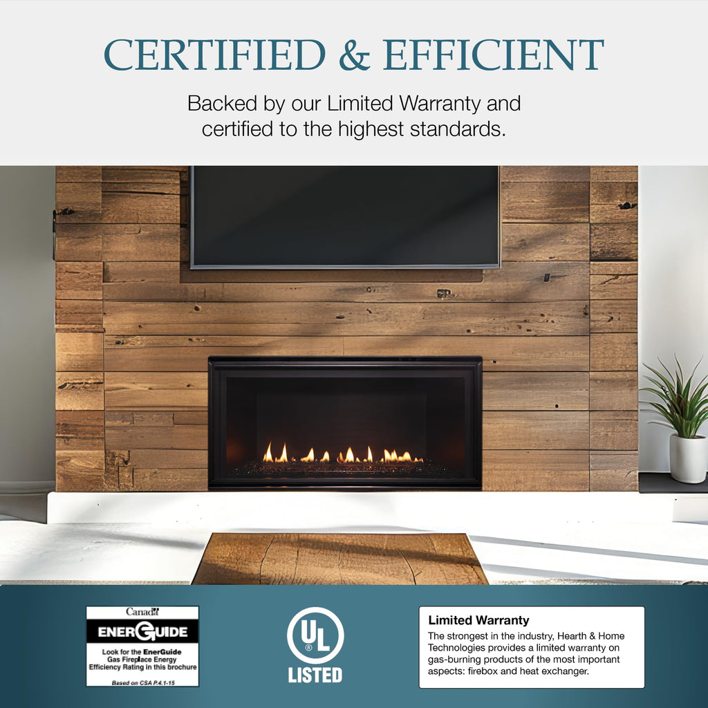 Majestic 36 Inch Linear Direct Vent Gas Fireplace - DVLINEAR36
