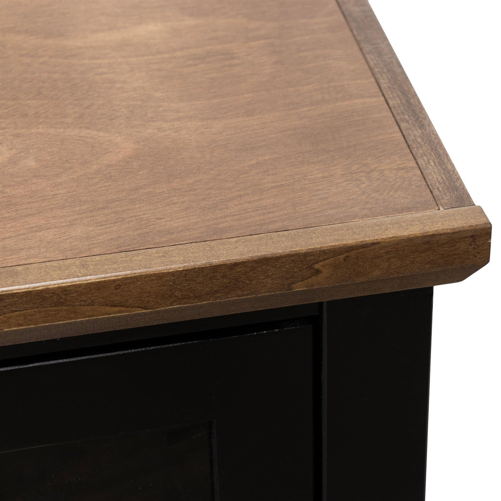 83" Fireplace TV Stand for TVs up to 95", Minimal Assembly Design