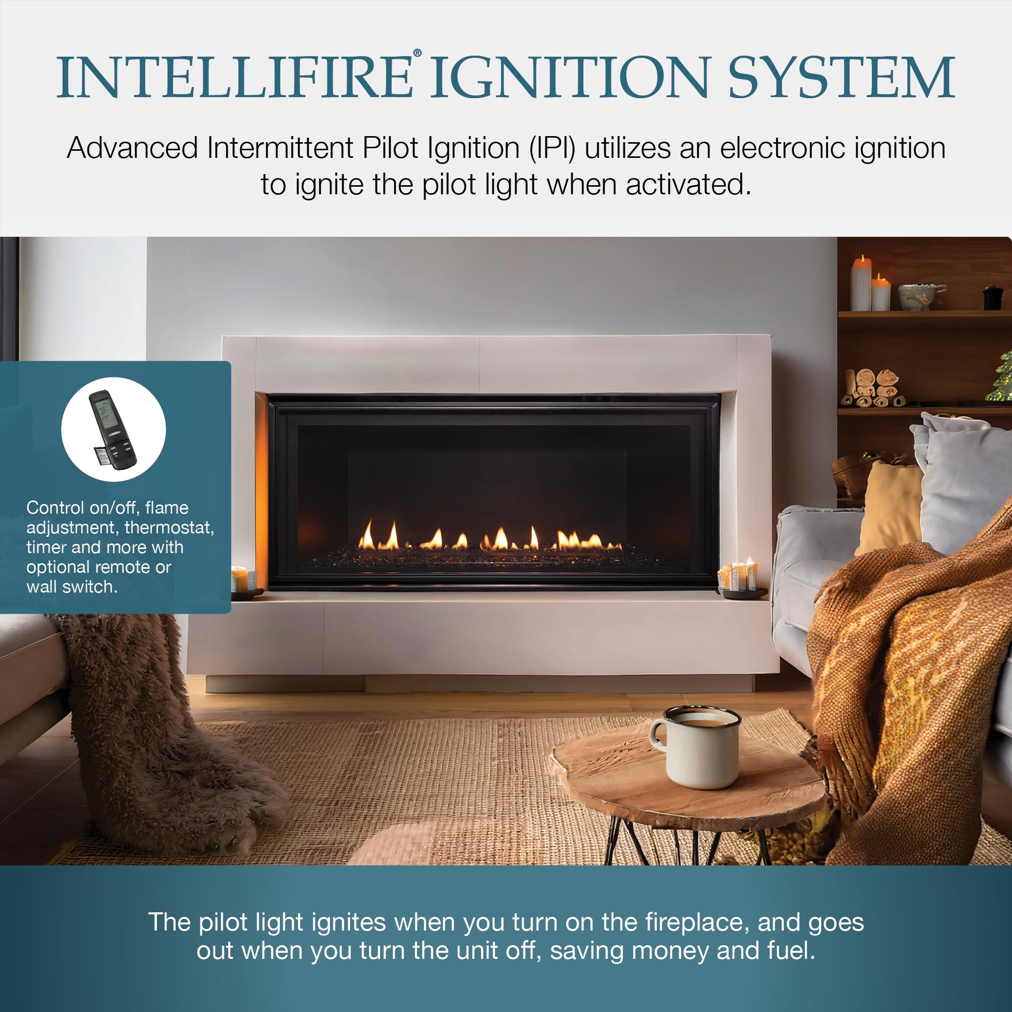 Majestic 36 Inch Linear Direct Vent Gas Fireplace - DVLINEAR36