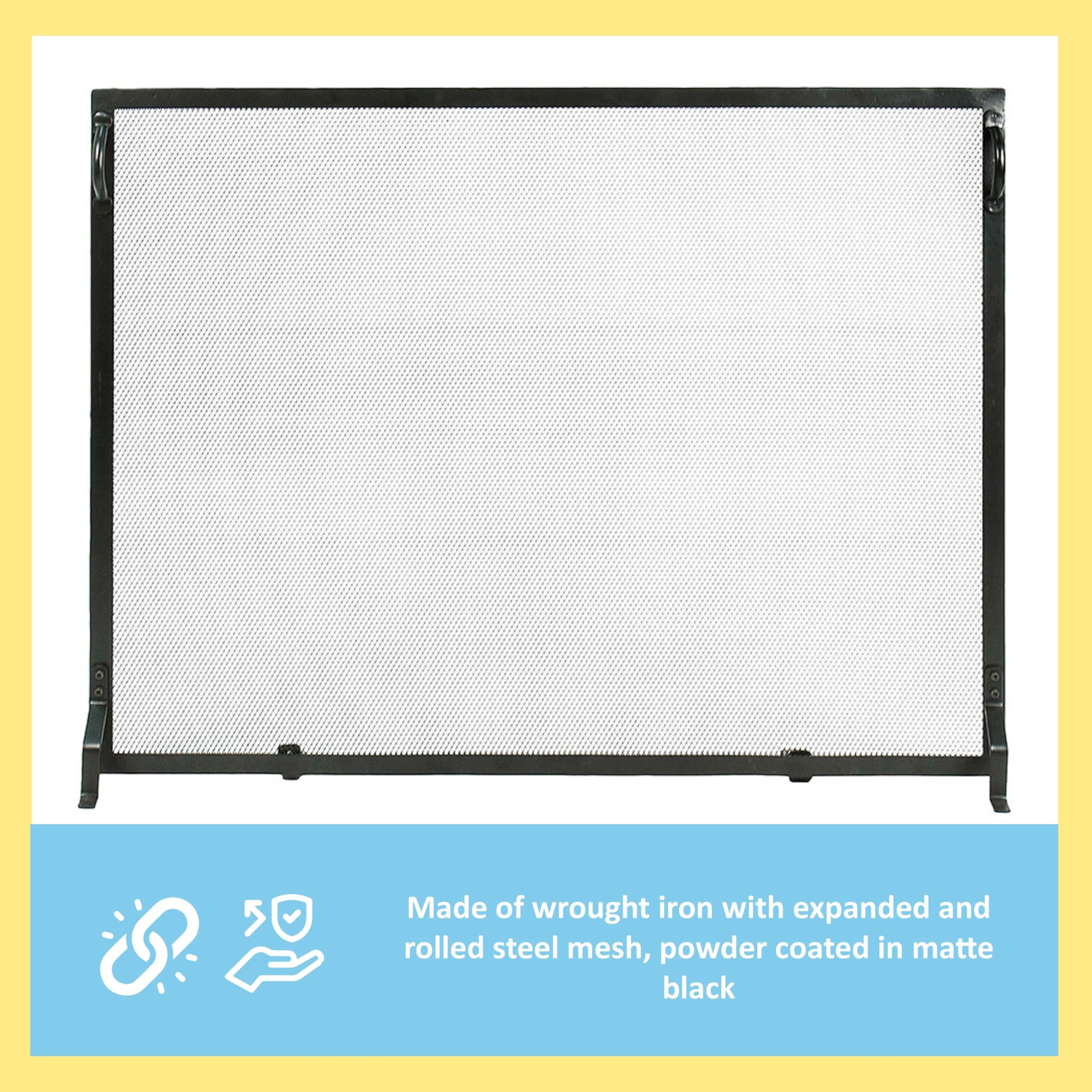 Minuteman International SA-3830 Plain by Design Fireplace Screen
